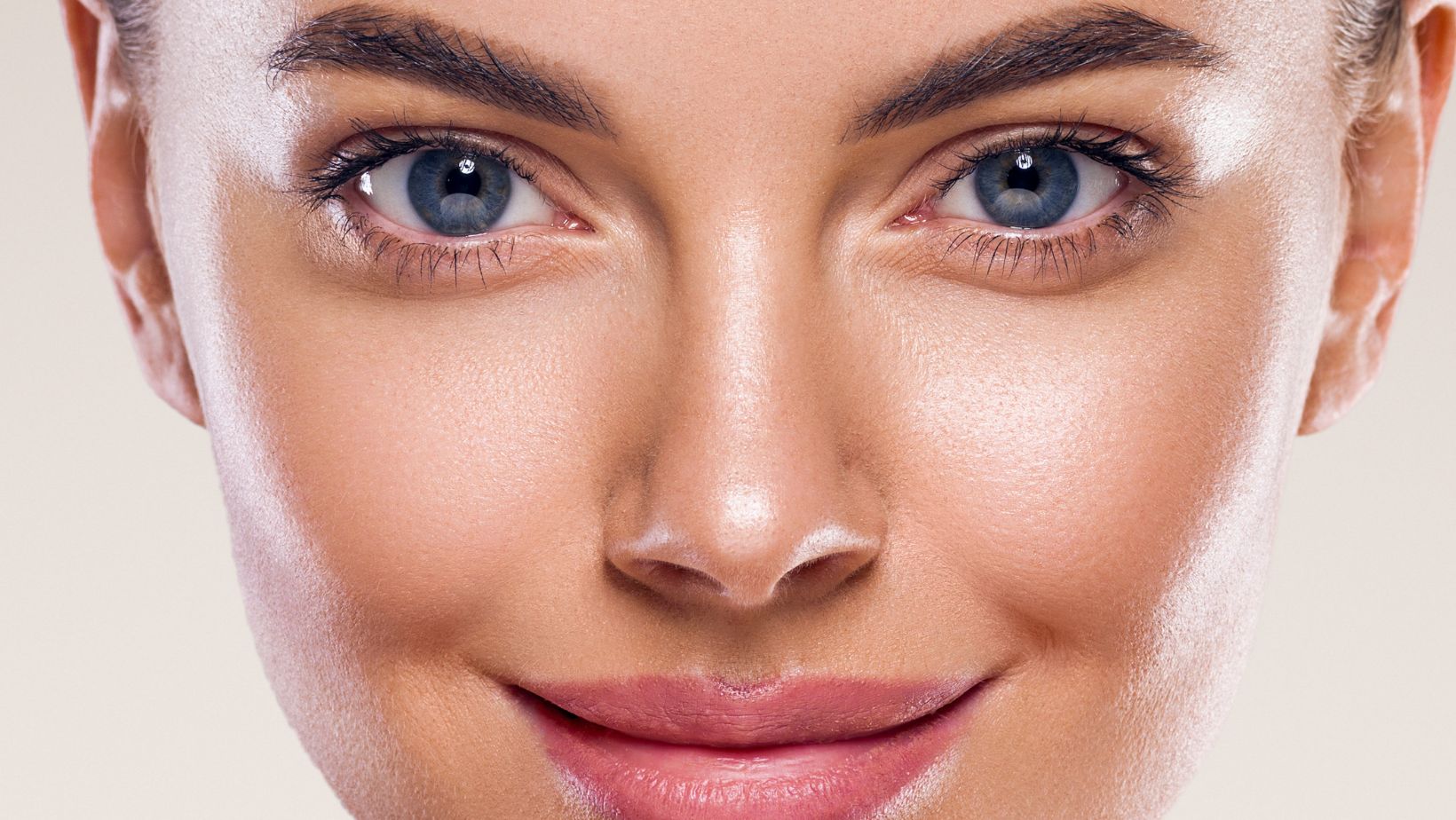 woman perfect healthy skin